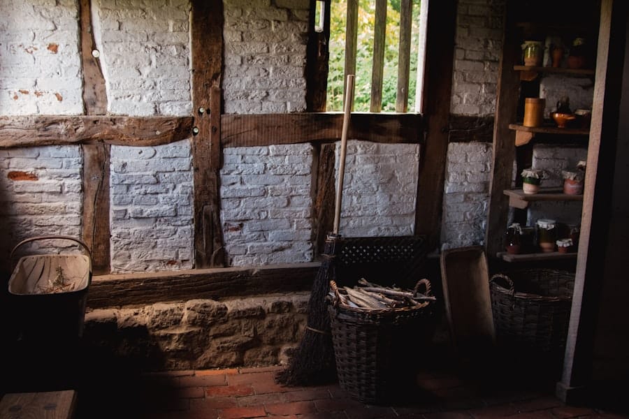 Photo Wooden beams