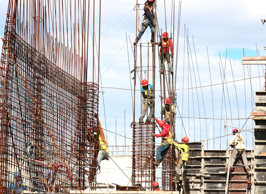 Photo Construction workers