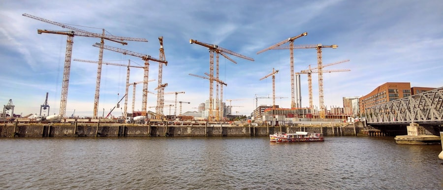 Photo Tower crane